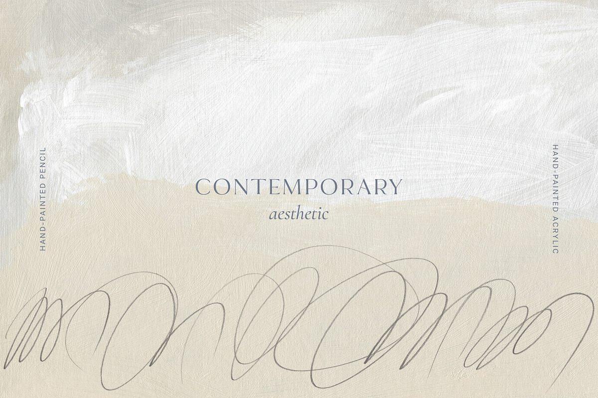 Minimalist Pencil Line & Backgrounds, a Texture Graphic by Aesthetic Eye (Photo 3 of 22)