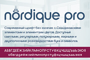 Nordique Pro Cyrillic Semibold, a Sans Serif Font by Leksen Design (Thumbnail 1 of 3)