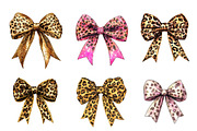 Leopard Glitter Bow Sublimation, an Illustration by CreationArt (Thumbnail 2 of 5)