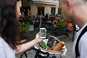 iphone 5s & bike - 8 photo mockups, an iPhone Mockup by show it better (Thumbnail 3 of 5)