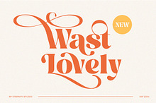 Wast Lovely Stylish Retro