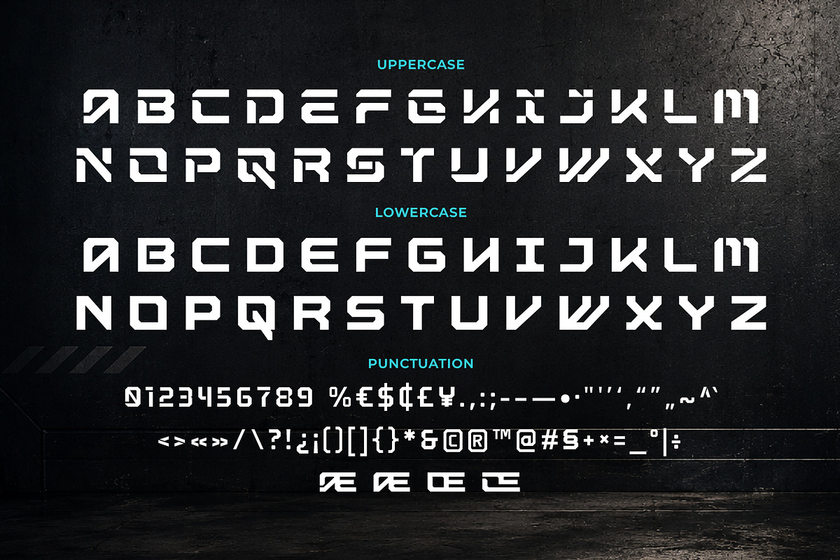 Revolta - Tech Display Font, a Sans Serif Font by Vesvocrea (Photo 2 of 8)