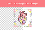 Watercolor Easter Medical Clipart, a Healthcare Illustration by InkyQueenArt (Thumbnail 2 of 7)
