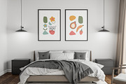 MidCentury 60s 70s Retro Floral set, an Object Graphic by Sofico (Thumbnail 6 of 16)