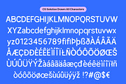 CS Solstice Drawn, a Sans Serif Font by Craft Supply Co. (Thumbnail 8 of 8)