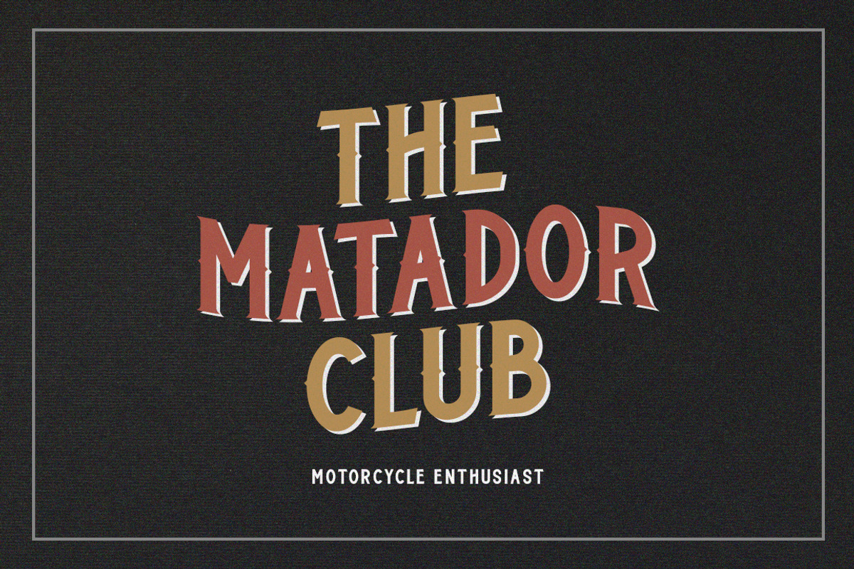 ROTTERHAM - VINTAGE FONT, a Sans Serif Font by Bluestype Studio (Photo 4 of 7)