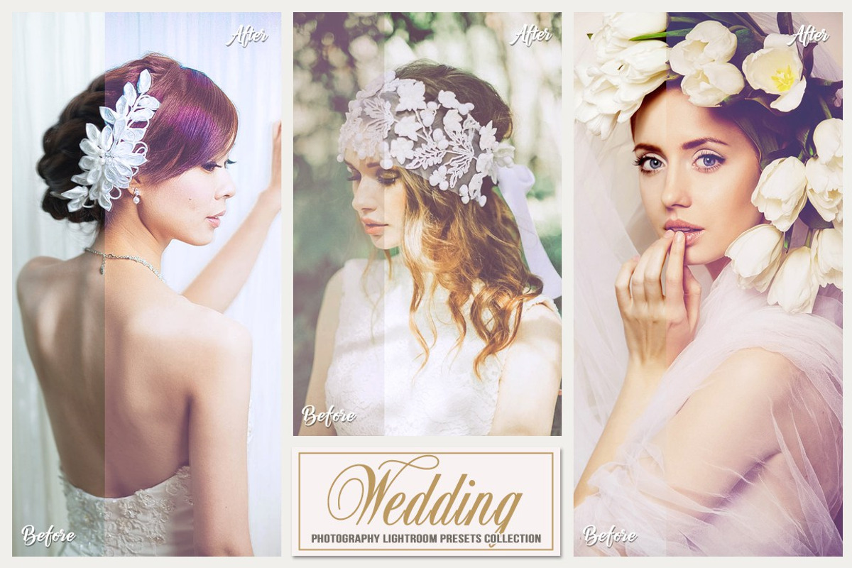 Wedding Lightroom Presets Collection, an Action Add-On by Krystal Designs Co. (Photo 2 of 4)
