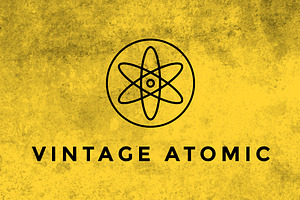 Vintage Atomic Texture Brushes