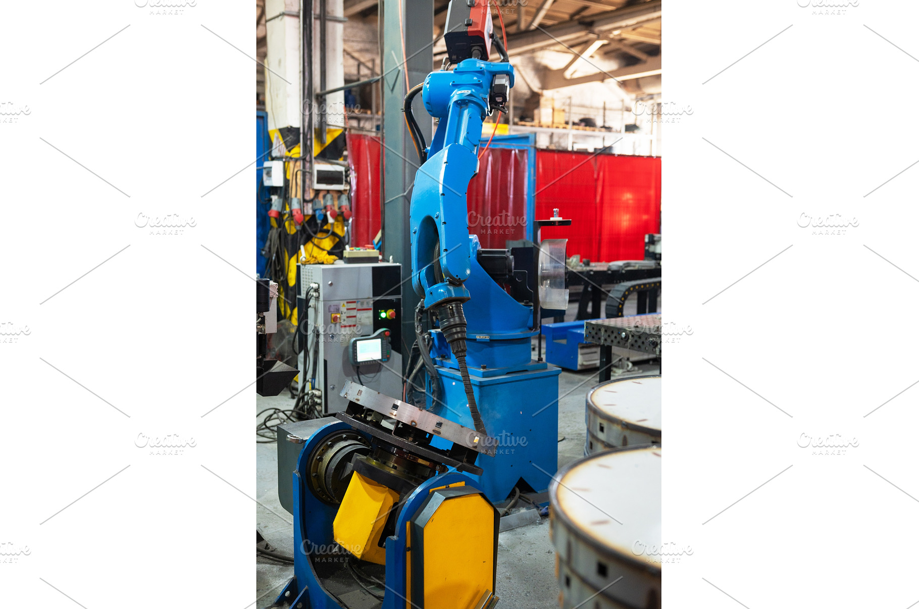 Automatic Industrial welding robot, an Industrial Photo by Jan Jack Russo Media