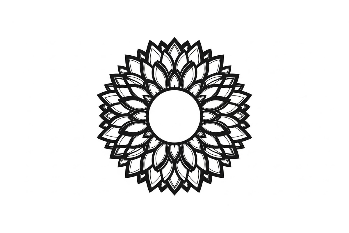 Floral Mandala Circle Frame Bundle, an Illustration by Gaye Art (Photo 43 of 51)