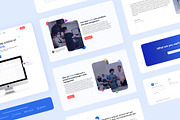 Flick - Landing Page UI Design, a Landing Page Template by Godzillab (Thumbnail 2 of 2)