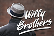 Willy Brothers, a Script Font by cove703 (Thumbnail 1 of 5)