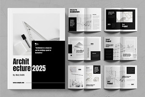 Architecture Layout, a Brochure Template by ContestDesign
