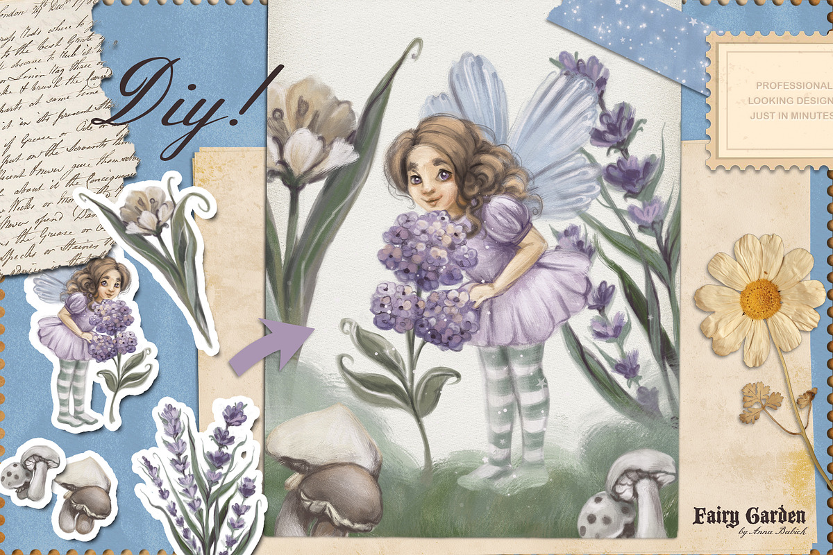 Fairy Garden, an Animal Illustration by Anna Babich (Photo 3 of 7)