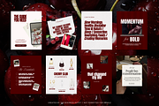 CHERRY Canva Social Media Templates, a Social Media Template by thebusinessoutfit (Thumbnail 11 of 20)