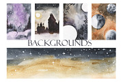 Magic of november, an Animal Illustration by Love Watercolor Store (Thumbnail 3 of 12)