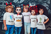 Halloween Kids T-Shirt Mock-Up, a Shirt Mockup by Freeman Studio (Thumbnail 11 of 19)