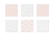 Rippled Seamless Patterns v.1, a Pattern Graphic by Curly_Pat (Thumbnail 5 of 8)