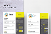 Modern Resume & CV Template, a Resume Template by Hito Graphic (Thumbnail 8 of 8)