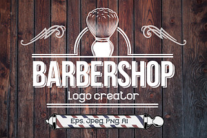 Barber Shop Logo Constructor