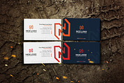n letter business card, a Business Card Template by Indigo Graphic Shop (Thumbnail 4 of 4)