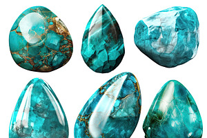 Western Turquoise Gemstone Clipart