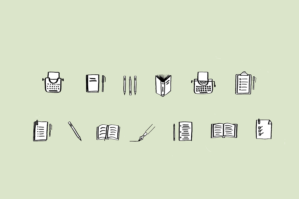 Writers' Icon Set, an Icon by Margot + Co (Photo 3 of 3)