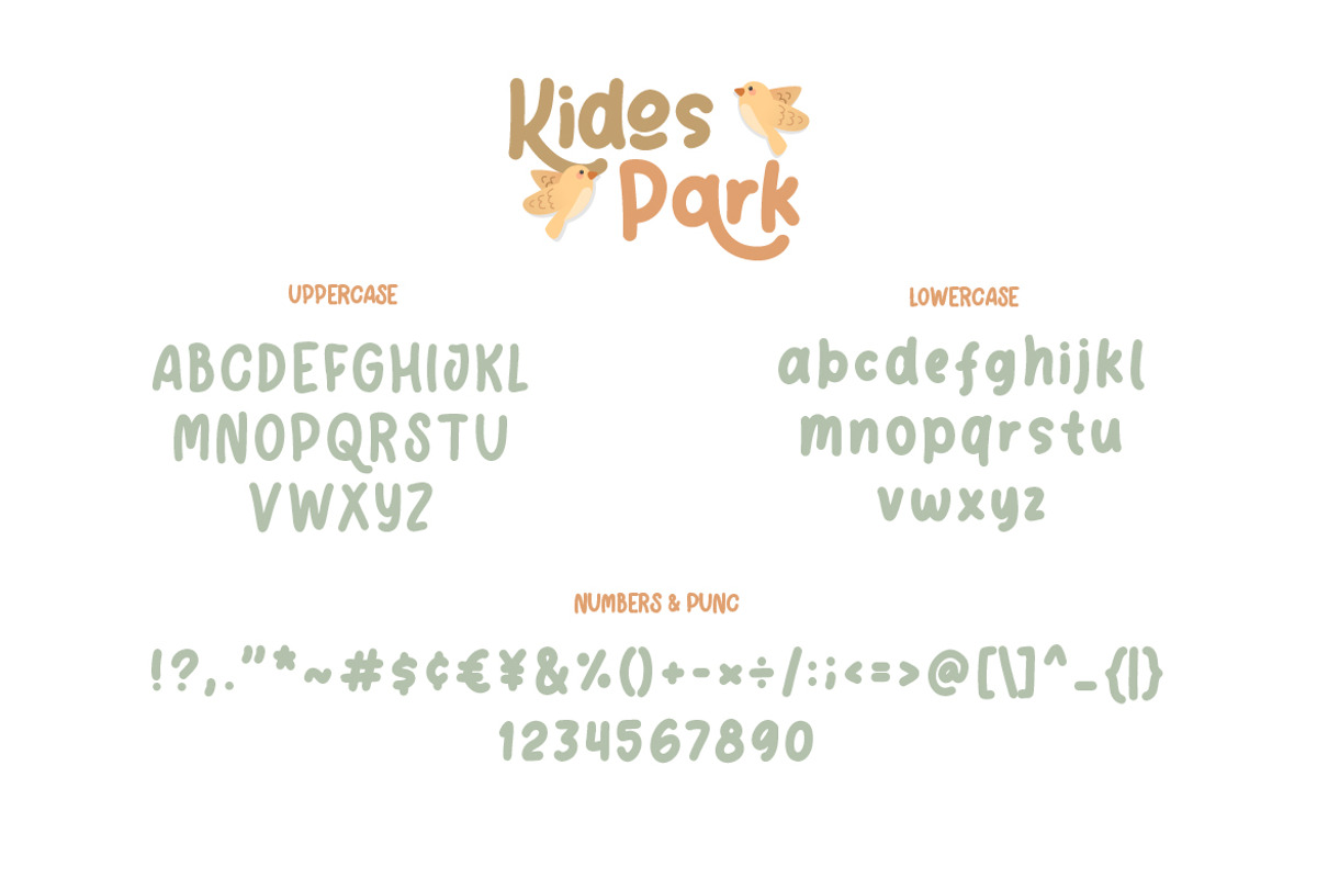 Kidos Park Fun Children Typeface, a Font by Creatype Studio (Photo 8 of 9)