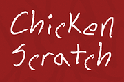 Chicken Scratch, a Script Font by Aaron (Thumbnail 1 of 2)