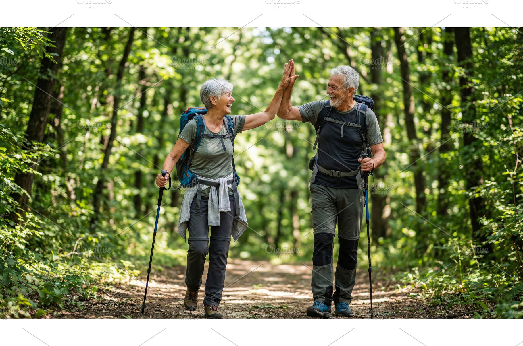 Couple Hiking Together, a Sports & Recreation Photo by CREATIVEDEF