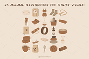Yoga & Stretching Essentials, a Sport Illustration by alinawithart (Thumbnail 2 of 13)