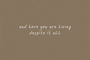 Ocean Surf Hand Written Font, a Script Font by Artcoast Fonts (Thumbnail 11 of 15)