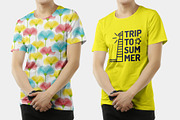 T-shirt Mock-up, a Shirt Mockup by Mock-up Store (Thumbnail 6 of 9)