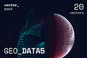 GEO_DATA5 Vector Pack, a Background Graphic by codetoform (Thumbnail 1 of 11)