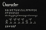 Empirelines, a Blackletter Font by Haksen (Thumbnail 7 of 7)