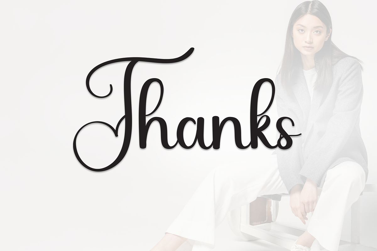 Angelina | Script Font, a Handwritten Font by Scratchones (Photo 9 of 9)