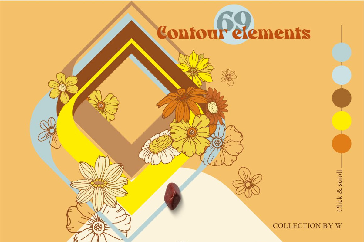 FLOWER SUMMER(nostalgia for the 70s), an Illustration by Collection by VY (Photo 10 of 11)