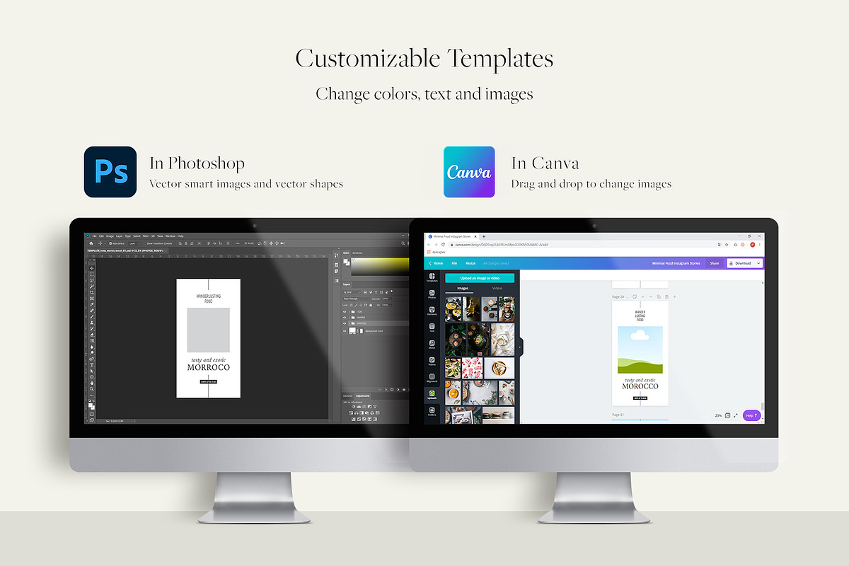 Minimal Food Instagram Pack, a Social Media Template by Studio Mindu (Photo 4 of 8)
