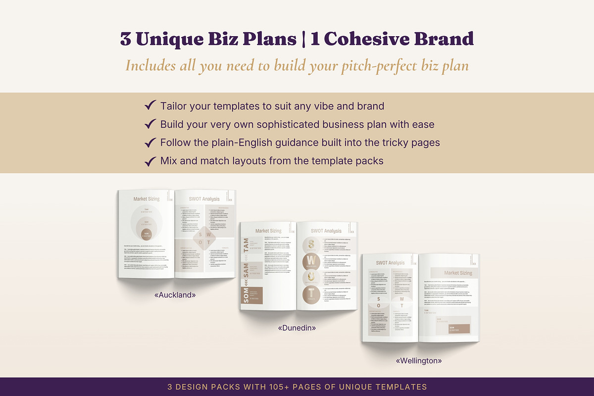 Business Plan Bundle 3 Design Packs, a Brochure Template by B2 Studio (Photo 8 of 18)