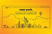 50 Famous Cities Landing Page, a Templates & Theme by Kursat Unsal (Thumbnail 4 of 4)