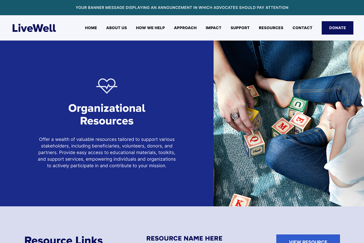 Healthcare Showit Website Template, a WordPress Template by Studio Humankind (Photo 14 of 20)