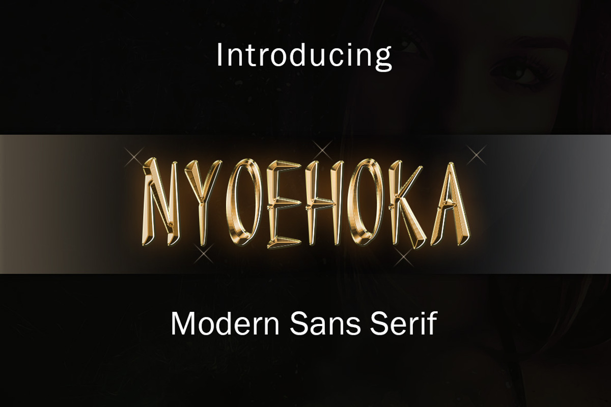 NYOEHOKA Modern Sans Serif