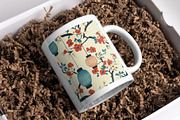 12 Midcentury Tokyo Seamless Pattern, a Pattern Graphic by Inknfolly (Thumbnail 5 of 7)