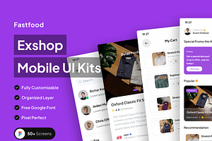 Exshop UI Kit