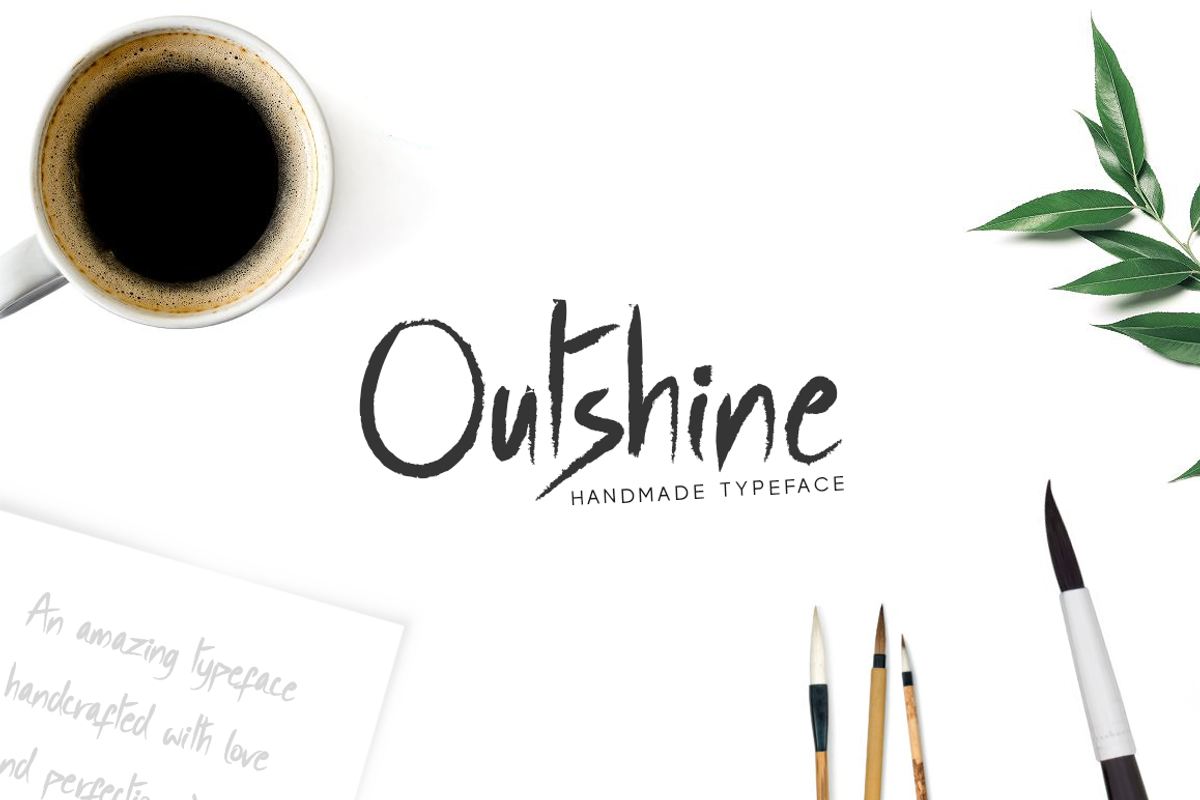Outshine - Luxury / Handwritten Font preview 2