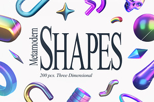 Metamodern SHAPES 3D
