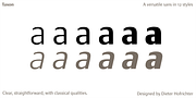 Taxon, a Sans Serif Font by Hoftype (Thumbnail 9 of 15)