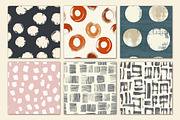 Lines and Dots Seamless Patterns, a Pattern Graphic by Libby Wishes (Thumbnail 2 of 6)