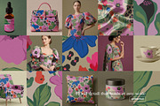 Moody Modern Floral Seamless Pattern, a Pattern Graphic by likorbut (Thumbnail 6 of 13)