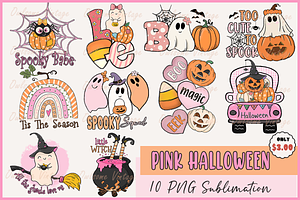 Pink Halloween, Cute Halloween